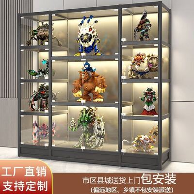 玻璃展柜奖牌杯示乐高手