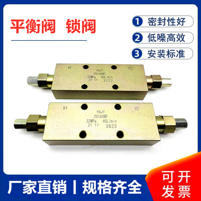 平衡阀液压锁双向油缸工