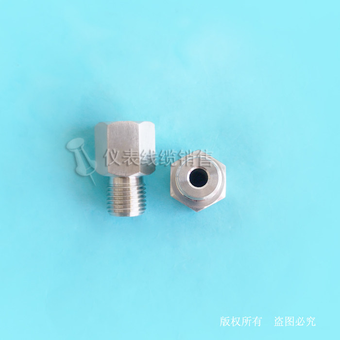 仪表变径接头内螺纹转外