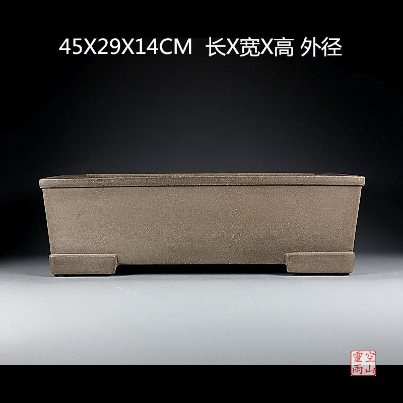 传统宜兴紫砂精品花盆全
