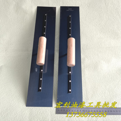 公分批刀地坪漆镘灰加长