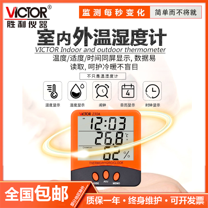 胜利仪器室内外双探头数