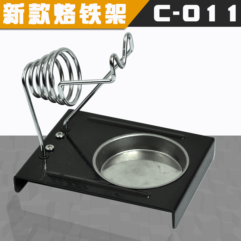 包邮 加粗加硬型012圆盘烙铁插架全金属936新款加强型烙铁架