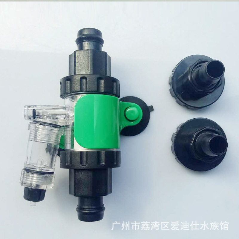 鱼缸水族Atman创星CO2二氧化碳外置扩散器接头止逆阀计泡器三合一