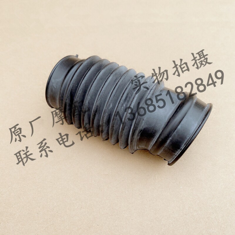 比亚乔台风sr150电喷版三气门apr150t-5v发动机进气口胶管波纹管