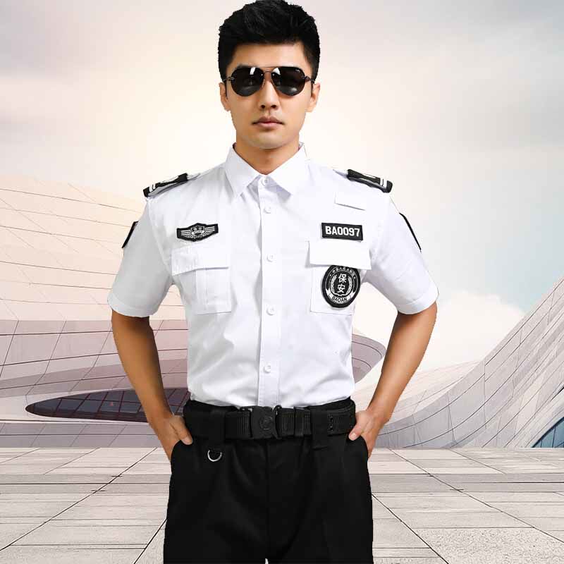 保安工作服夏装短袖衬衣