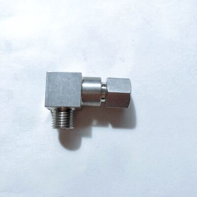 304不锈钢直角弯头 内螺纹M11X1.25   外螺纹ZG1/4  内外丝 10mpa