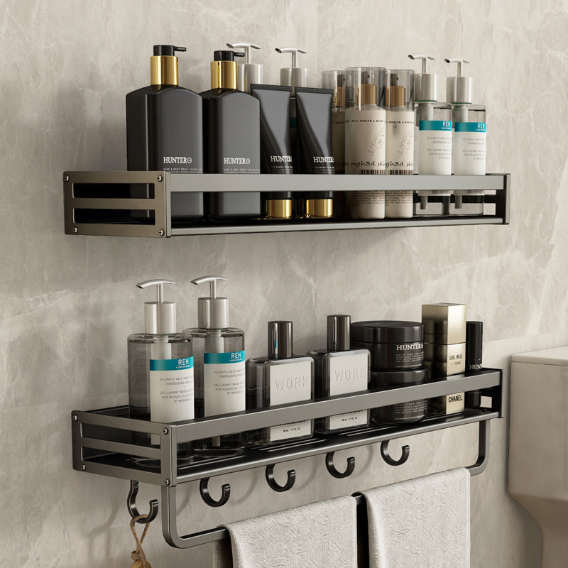 卫生间置物架免打孔壁挂墙上浴室架子洗澡洗手间厕所洗漱台收纳架,金属材料及制品,金属罐/桶/瓶,淘宝优惠券,粉丝福利购,淘宝优惠卷