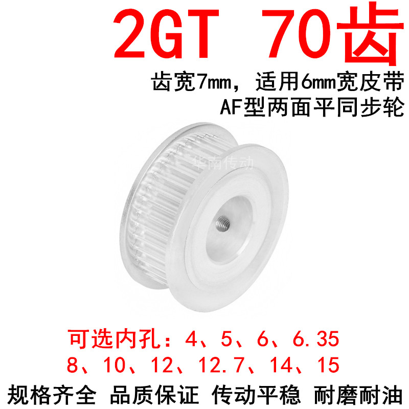同步轮齿型两面平带宽内