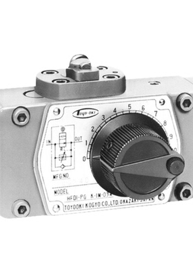 新款日本TOYOOKI调速流量阀HFD1-KG PG 1 2 4 8 HFDI-PG2K-IM包邮