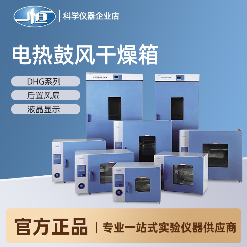上海一恒 烘箱电热鼓风干燥箱恒温箱工业烤箱DHG-9030A/70A实验室
