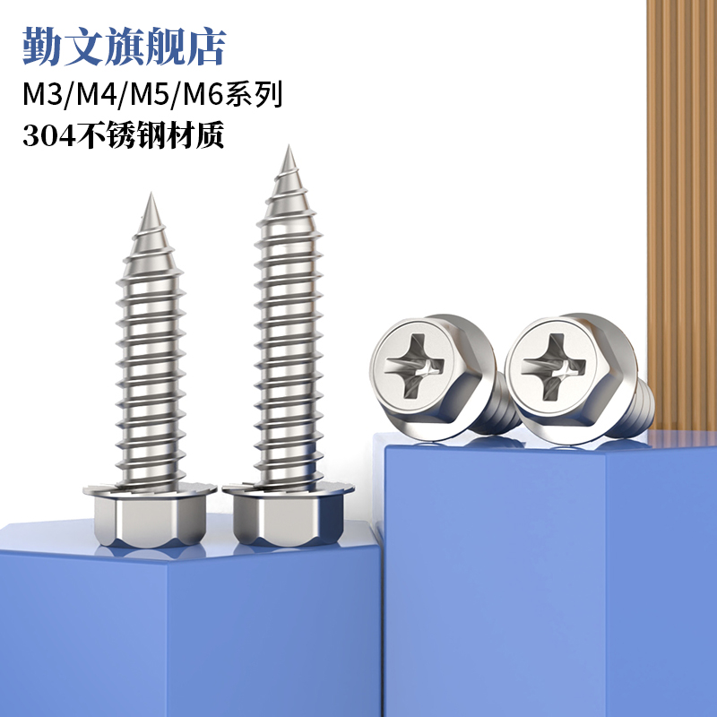 不锈钢十字凹穴外六角法