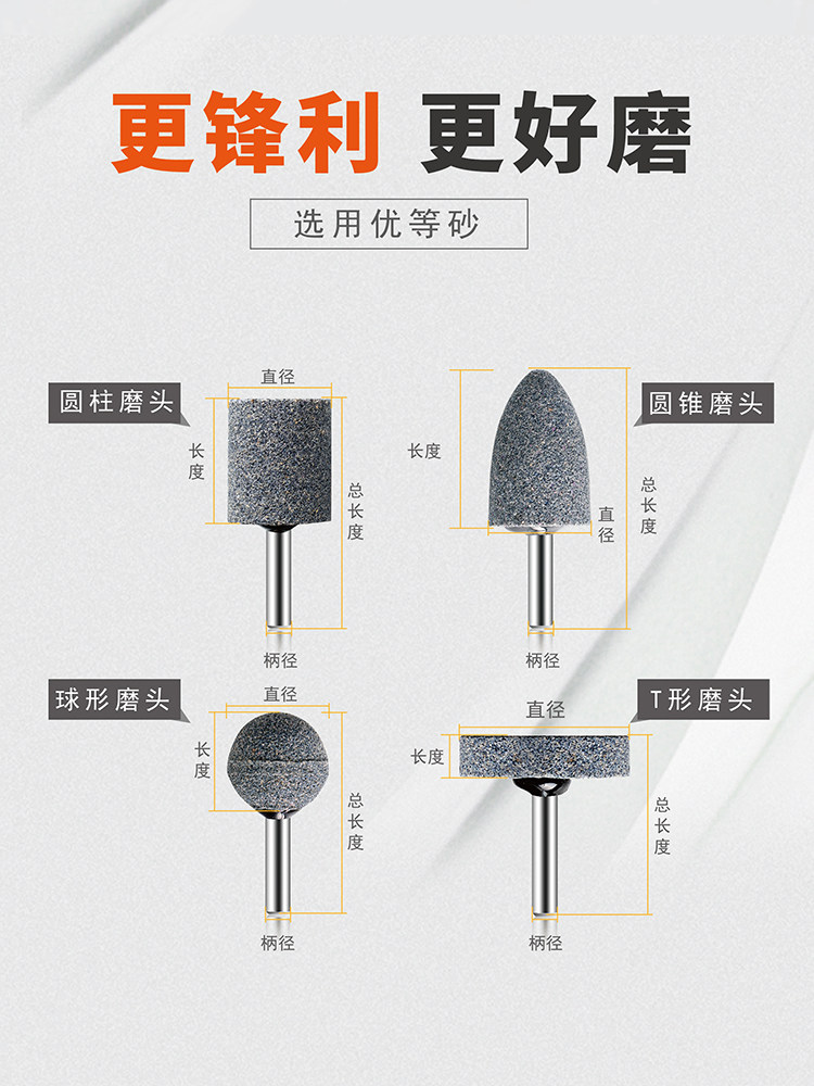 抛光磨头圆锥机电磨钻头机用电钻电钻磨砂小玻璃电磨头砂轮新款,标准件/零部件/工业耗材,输送带/传送带,淘宝优惠券,粉丝福利购,淘宝优惠卷