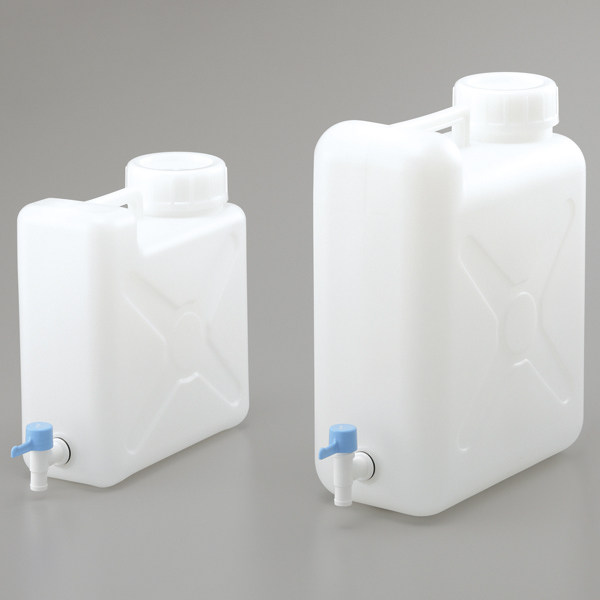 塑料方桶放水桶加厚10L20L龙头壶HDPE大口液体桶储水桶进口NIKKO