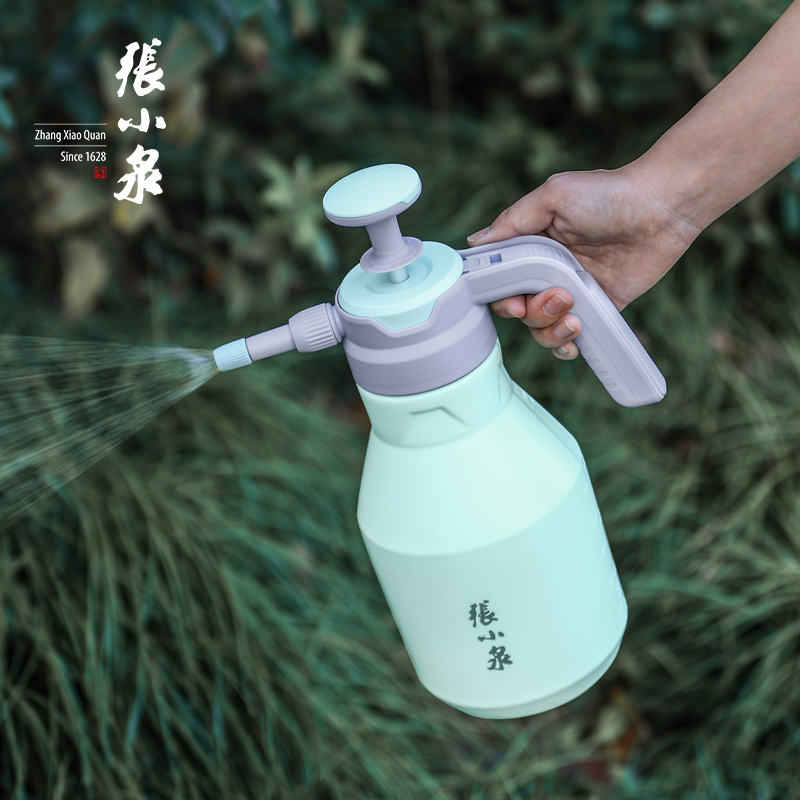 张小泉浇花喷壶喷雾瓶园艺家用洒水壶气压式喷雾器消毒压力浇水壶