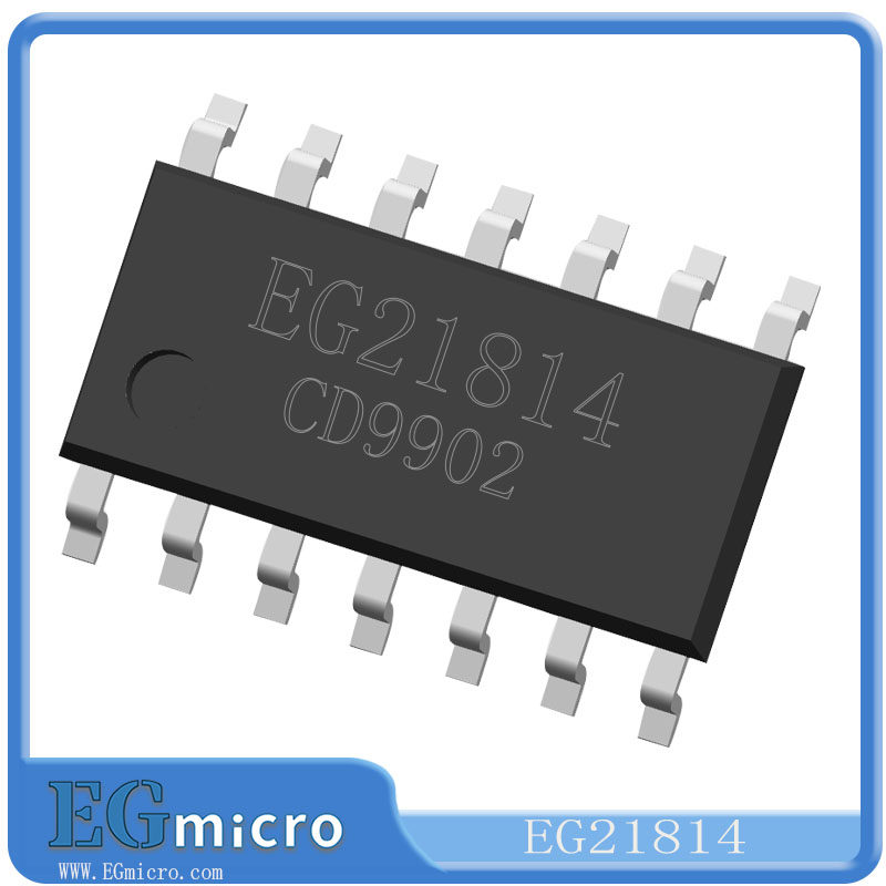 屹晶微 EG21814大功率 MOS 管IGBT 管栅极驱动芯片兼容IRS21814