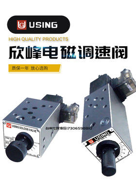 FMS-GO4-03T FMS-G4-02T峰欣USING电磁流量调速阀G04 G06 02P B A