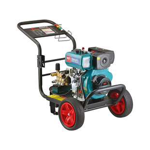 超高压清洗机玉柴173型电启动柴油机动力200kg管道疏通泵除锈新品