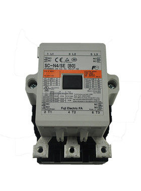 日立电梯配件原装进口富士直流10T接触器SC-N4/SE(80)DC48V SC-N4