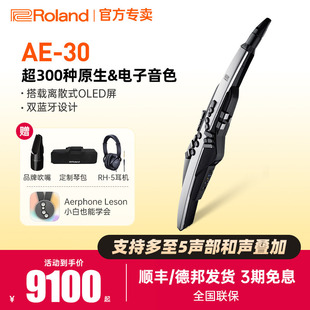 Roland罗兰AE30电吹管乐器中老年人娱乐初学专业电子萨克斯葫芦丝