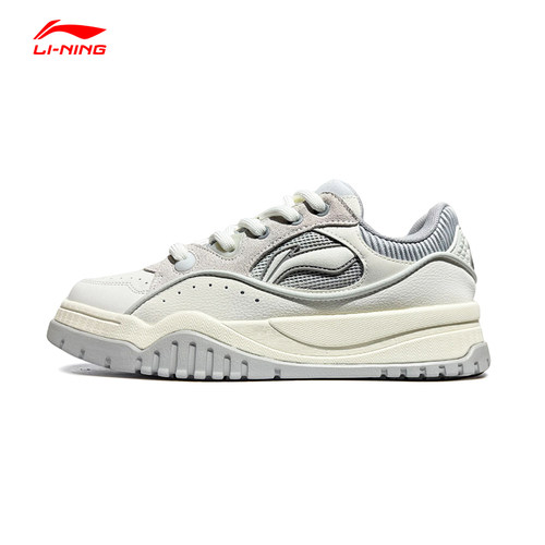 李宁休闲鞋布欧板鞋男女款