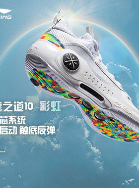 李宁韦德之道10 Low篮球鞋男2024新款低帮轻量减震运动鞋ABAS083