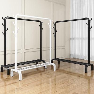 晾衣架窗户式不占空间的挂衣架可伸缩杆收缩钢管护栏折叠小型立式