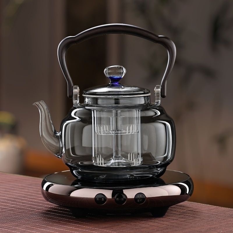 煮茶炉电陶炉家用耐高温玻璃茶壶煮茶器功夫茶具室内电围炉套装
