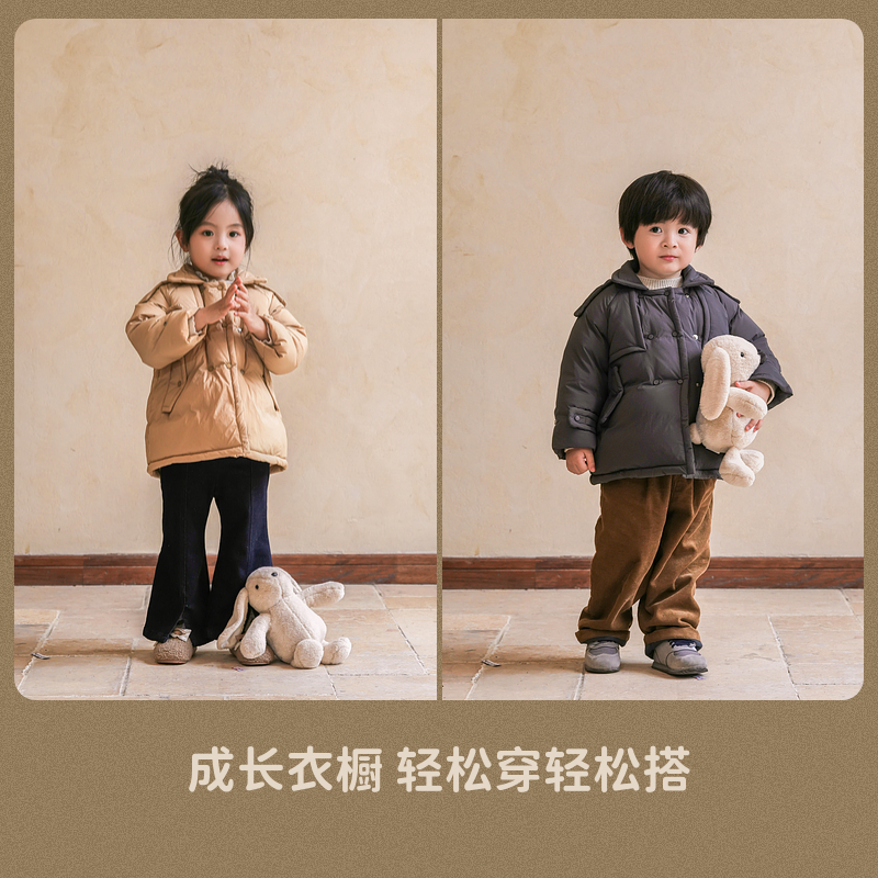 ucnoo中长款风衣羽绒服