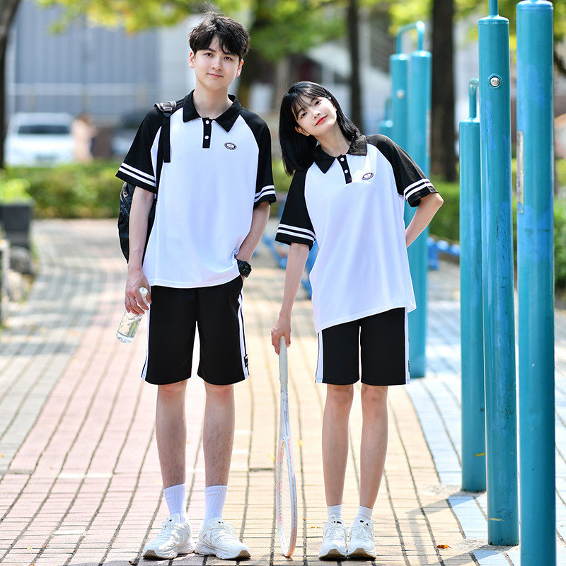 夏季新款学生班服套装初中高中生校运会演出服学院风运动会一整套