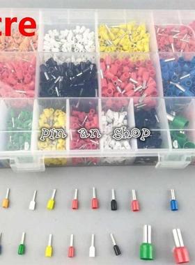 7 color 6 value 2120pcs/lot Bootlace Ferrules kit set Wire C