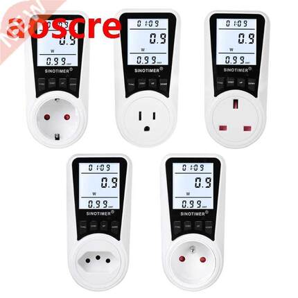 Electricity Usage Monitor Digital Wattmeter AC Power Meter 1