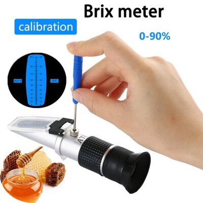 Brix meter concentration meter Refractometer Wide-range 0-90