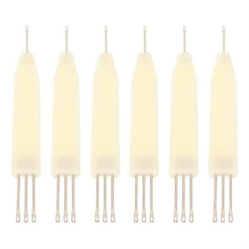 6 Pcs Transfer Needle 3.6mm Pitch 1X3 Fine Workmanship