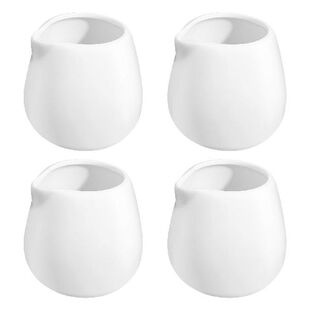 4pcs Ceramic Household Kitchen Serving Creamer Bowls