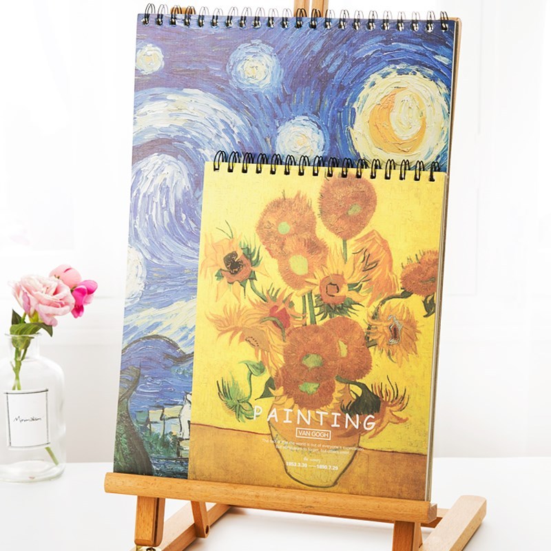 Sketchbook A3/A4 Drawing Paper Students Hand-painted Literar