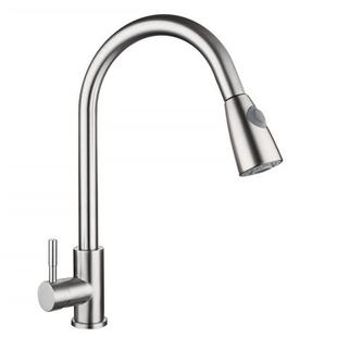360 Degree Rotation Sink Faucet Bathoom Kitchen Tap Stainles