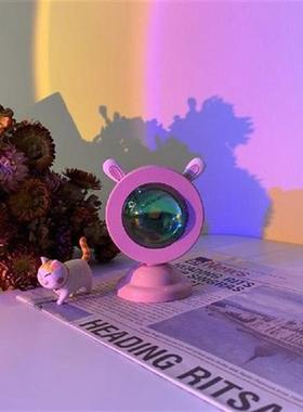 2022 Sunset Lamp LED Popular Rainbow Projector Lamp For