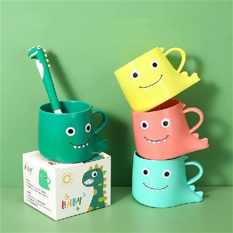 Creative Gargle Cup Cute Cartoon Dinosaur Toothbrush Cup