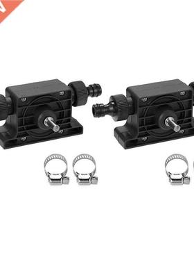 2Sets Drilling Machine Self-Priming Transfer Pump Liquid Dri