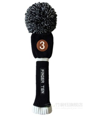 Golf Head Cover Set Driver Pom Pom Iron Club Covers #3 Fair