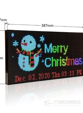 5V Led Open Sign Portable RGB Neon Display Board WiFi Progra