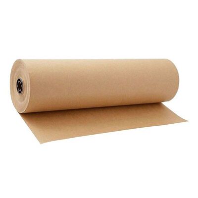 30 Meters Brown Kraft Wrapping Paper Roll For Wedding