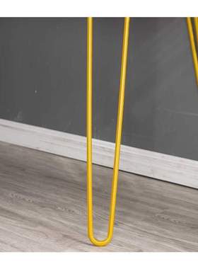 [103 x 55 x 80]cm Marble Iron Foot Computer Table Black