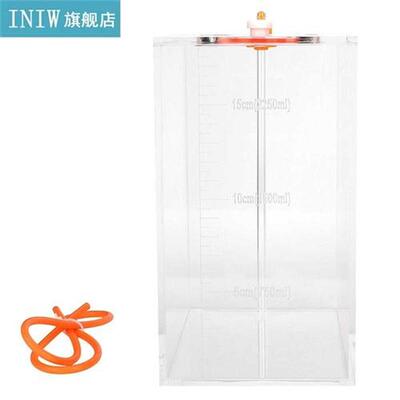 Transparent Acrylic Dosing Pump Store Reservoir Barrel Titra