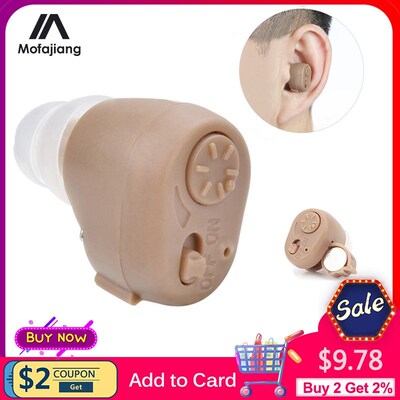K 86 Hearing Aid Battery Mini Invisible In Ear Digital Adju