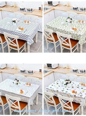 Table Cover Quality PEVA Rectangle Waterproof Oilproof Table
