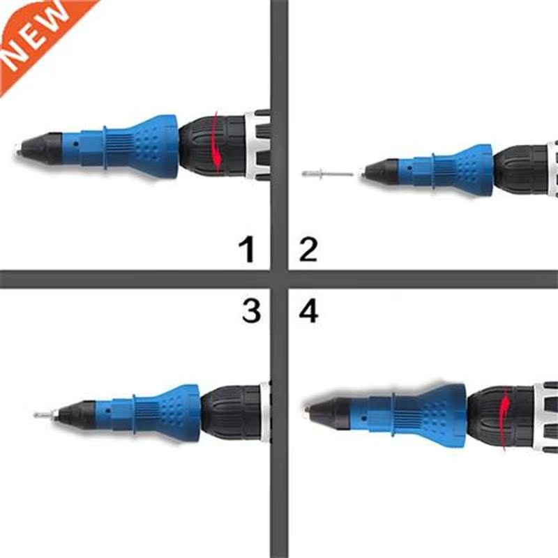 New Electric Riveter Nut Riveting Tool Accessories Small Siz