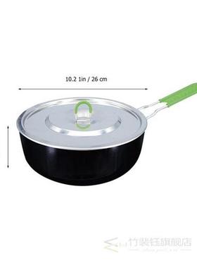 1pc Aluminium Alloy Non-Stick Flat Steak Pan Fry Skillet Coo