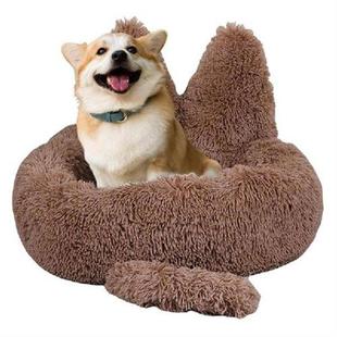 Plush Pet Beds Nest Calming Dog Beds For Small Medium Large